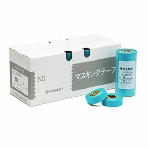301-N 建築塗装用マスキングテープ 24mm 1箱(50巻入り)【カモ井加工紙