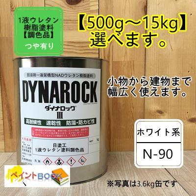 日塗工N-90】マンセルN9.0 1液型ウレタン塗料【容量 / つや消し