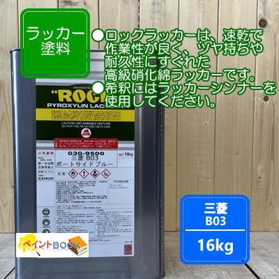 三菱 B03ポートサイドブルーキャンター ラッカー塗料 ペンキ