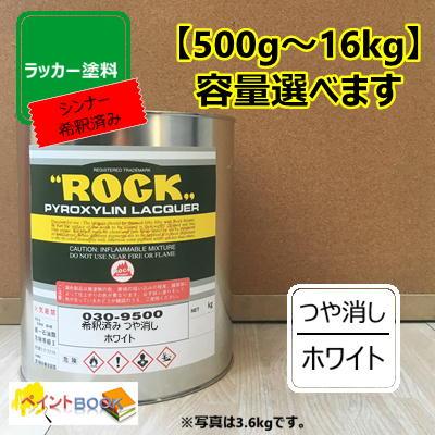シンナー希釈済み】つや消し ホワイト 【500g〜】 ラッカー塗料 ペンキ 