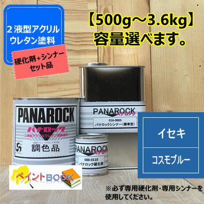 イセキ コスモブルー】【主剤+硬化剤+シンナー】 パナロック 500g