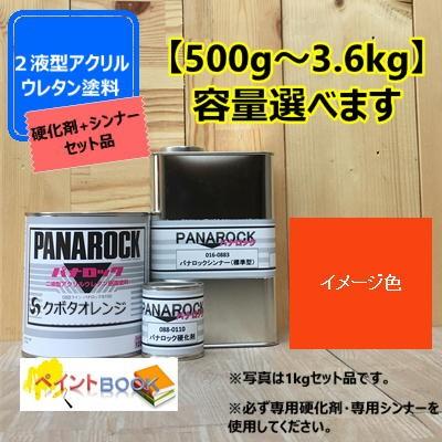 パナロック 500g〜選べます 2液型ウレタン塗料 建設機械 ペンキ ロックペイント