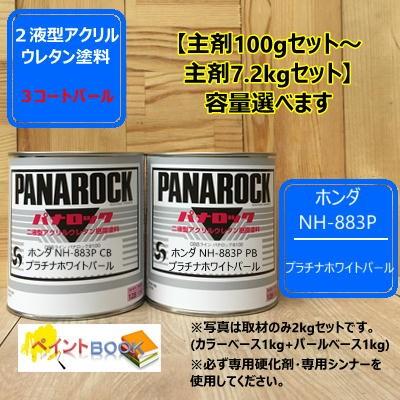 ホンダ NH-883P】 プラチナホワイトパール 【カラーベース+パール