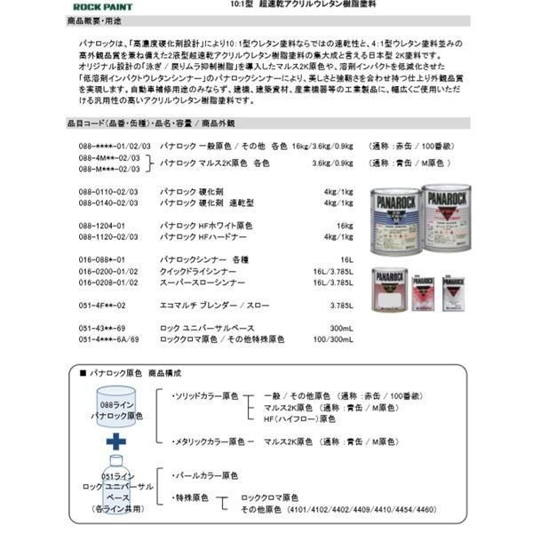 【タダノ ユニック色 ゼストブルー】パナロック 500g〜3.6kgまで容量選べます 2液型ウレタン塗料 建設機械 補修 ロックペイント｜paintbook｜04