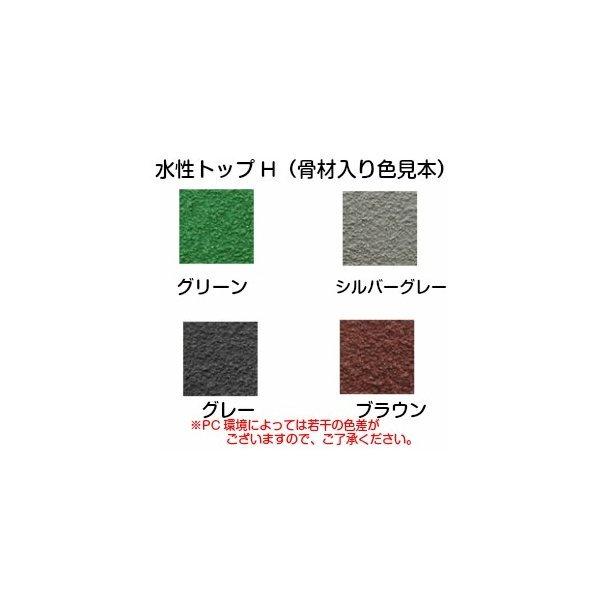 アトミクス アトレーヌ水性トップH（8号硅砂入り）20Kg 各色（屋上防水 