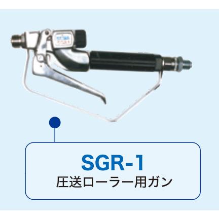 精和産業 圧送ローラー用ガン SGR-1 ローラー用ガン<引金4本引き> 各種