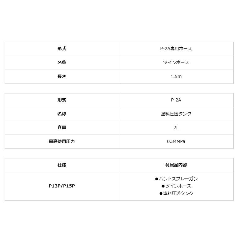 YKスプレーマンセット　F111-P&専用ホース&P-2Aの画像