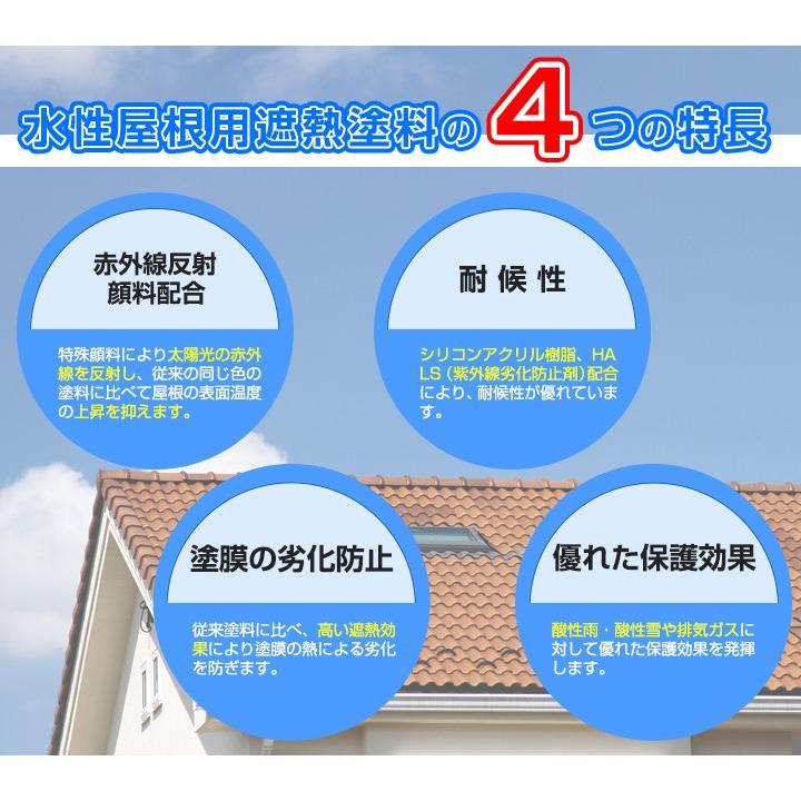 期間限定P10倍】 水性屋根用遮熱塗料 10L (アサヒペン/ペンキ 期間限定P10倍】 水性屋根用遮熱塗料 10L (アサヒペン/ペンキ