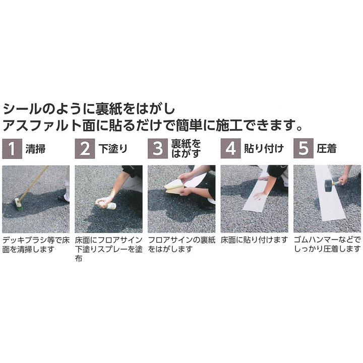 区画線 自転車マーク カゴ付き 単価