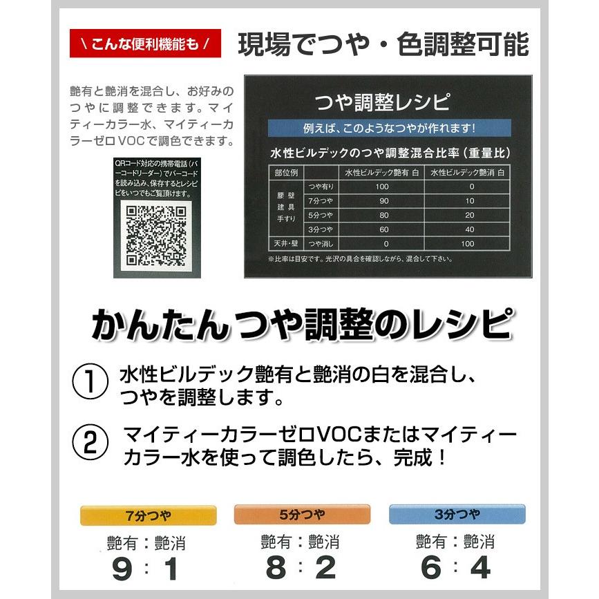 水性ビルデック　5分つや　淡彩色　16kg  (大日本塗料/水性/アクリル/かべ/室内/防カビ/ペンキ)｜paintjoy｜05