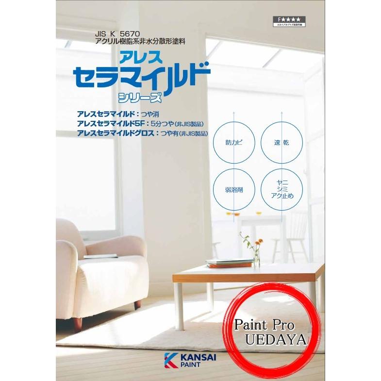 関西ペイント アレスセラマイルド 白 16Kg : ペイントProUEDAYA - 通販 