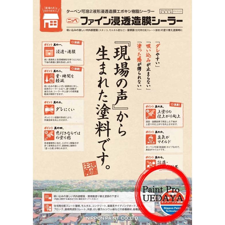 日本ペイント ファイン浸透造膜シーラー 15Kg セット : ペイント 