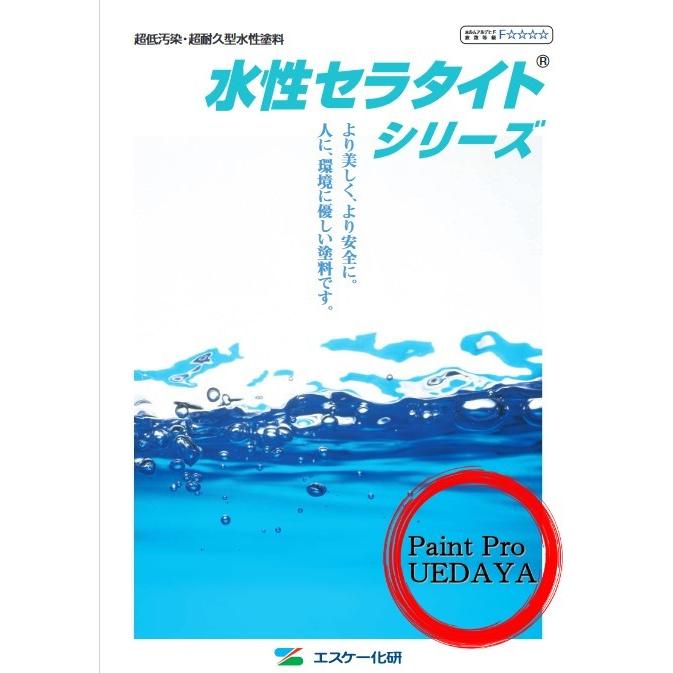 水性セラタイトSi 15.75kg 艶有 淡彩色 エスケー化研 : ペイント 