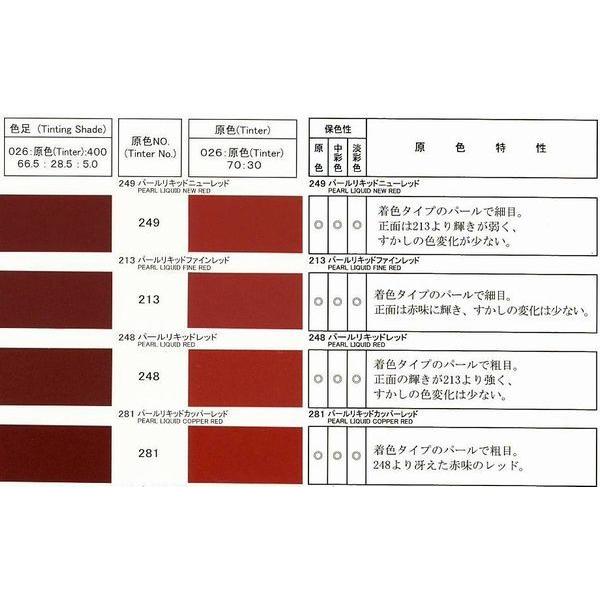 レタンPGエコ パールリキッド 248レッド 容量0.3リットル : PaintShop