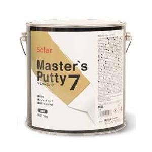 ソーラー ポリパテ マスターズパテ 7 (中間タイプ) ベース3kg 硬化剤