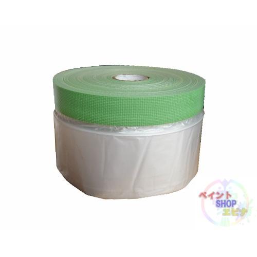 好川産業 布コロナマスカー 緑 550mm×25m 1箱(60巻入り)【送料無料】好