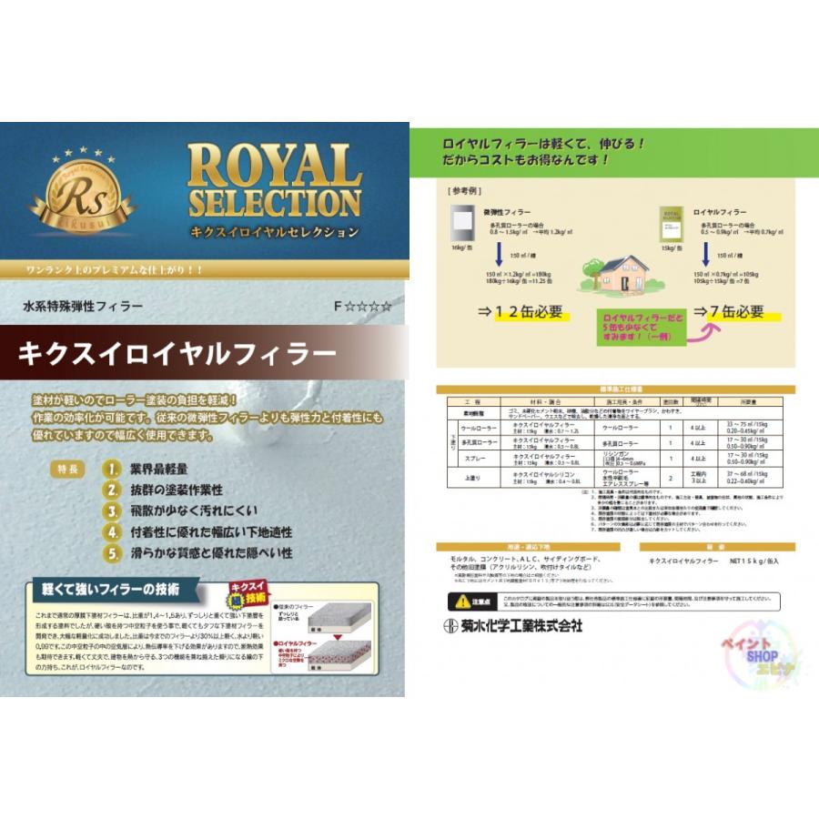 菊水化学工業 キクスイ ロイヤルフィラー 15kg 【送料無料】 菊水科学 