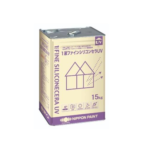 送料無料】ニッペ 1液ファインシリコンセラUV つや有り S23-255 