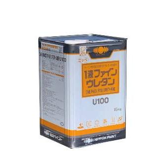 送料無料】ニッペ 1液ファインウレタンU-100 原色シャニンブルーN 