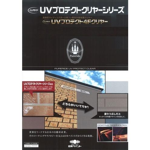送料無料】ニッペ ピュアライドUVプロテクトDFクリヤー3分つや有 