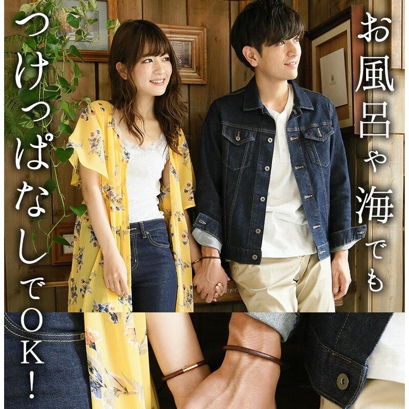 Lauss ペア ブレスレット アンクレット つけっぱなしレザー Conpact 新作 大人気 長方形パッケージ タイプa 長文メッセージ彫刻 Klb015a