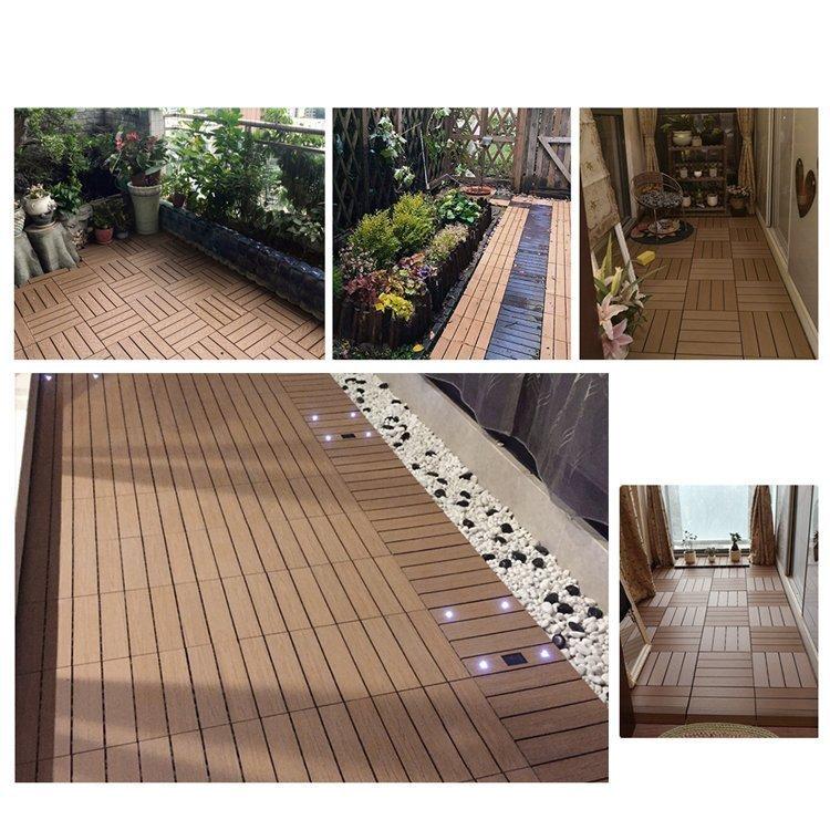 流行 デッキパネル ベランダウッドタイル 敷くだけ ウッドタイル 50枚セットウッドデッキ ウッドパネル 木製タイル バルコニー タイル ベランダ フロアデッキ デッキ ウッドデッキ Www Oroagri Eu