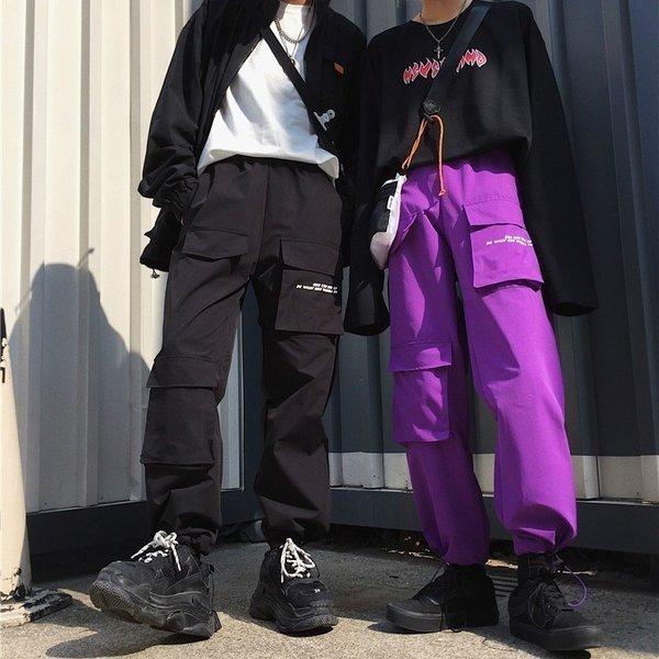 ヒップホップカジュアルパンツレディース原宿風ズボンダンスウェアhiphopステージ公演服ゆったりストリート B93lz8ovhp ファッション Junoimportadora Com Br