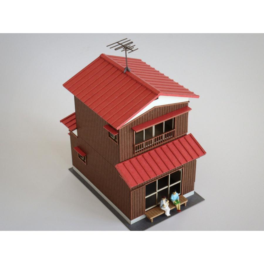 二階建住宅A カラーVer.(1/80,1/87) : ペアーハンズYahoo!店 - 通販
