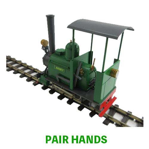 完成品】Oゲージナロー9mm 小型フリーランス（AUDREY）緑塗装