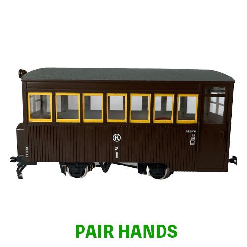 丸山タイプ自動客車キットOゲージナロー ペアーハンズ 鉄道模型