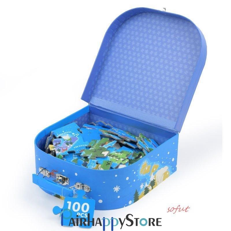 あすつく 知育玩具 パズル おもちゃ 世界地図 子供 プレゼント 女の子 クリスマスプレゼント 誕生日 男の子 100ピース 3歳 誕生日プレゼント 木のおもちゃ 4歳 木製 Materialworldblog Com