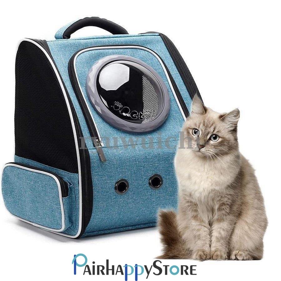 2118円 高級ブランド ペットキャリーリュック 猫 キャリーバッグ 折り畳み式の犬用 猫用 きゃりーバッグ リュック 小型犬 小動物用 旅行 通院 災害避難に適 ペット お出かけリュッ