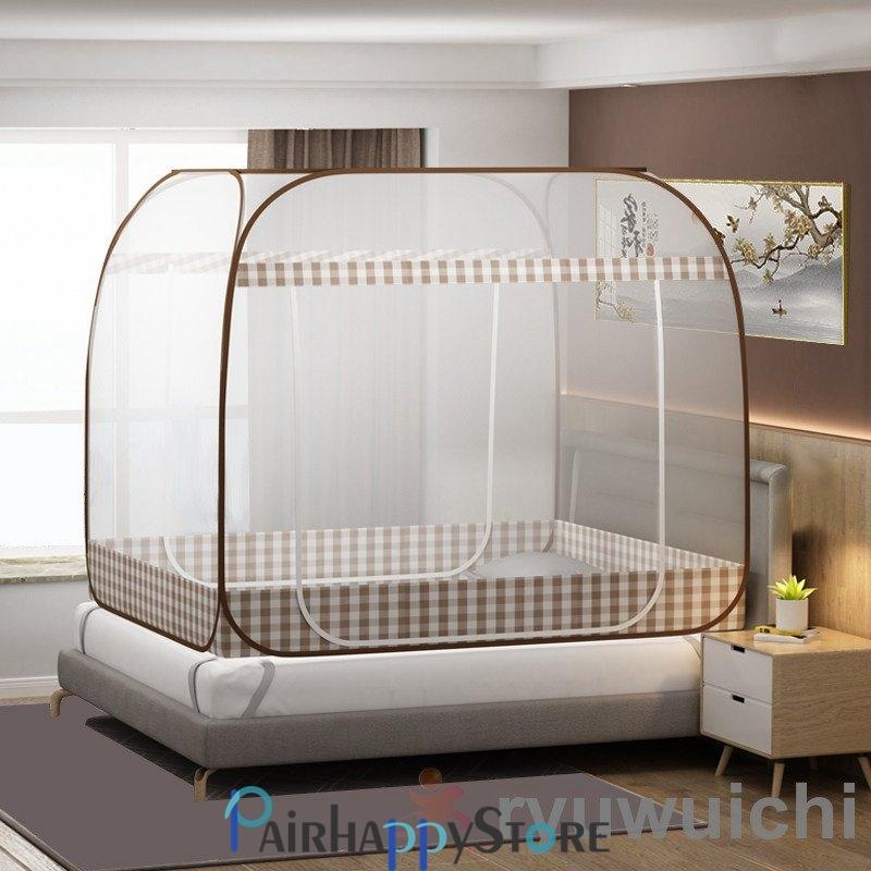 1381円 低廉 蚊帳 室内用 虫除け 蚊よけ 高密度 底付き 害虫侵入防ぎ ワンタッチ 折りたたみ式 持ち運べる 収納便利 おしゃれ