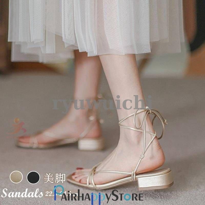 Sale 93 Off サンダル レディース ストラップ ぺたんこ おしゃれ 韓国ファッション 美脚靴 ゴム 滑り止め シューズ オフィス アウトドア オシャレ 海 イベント フェ Supplystudies Com