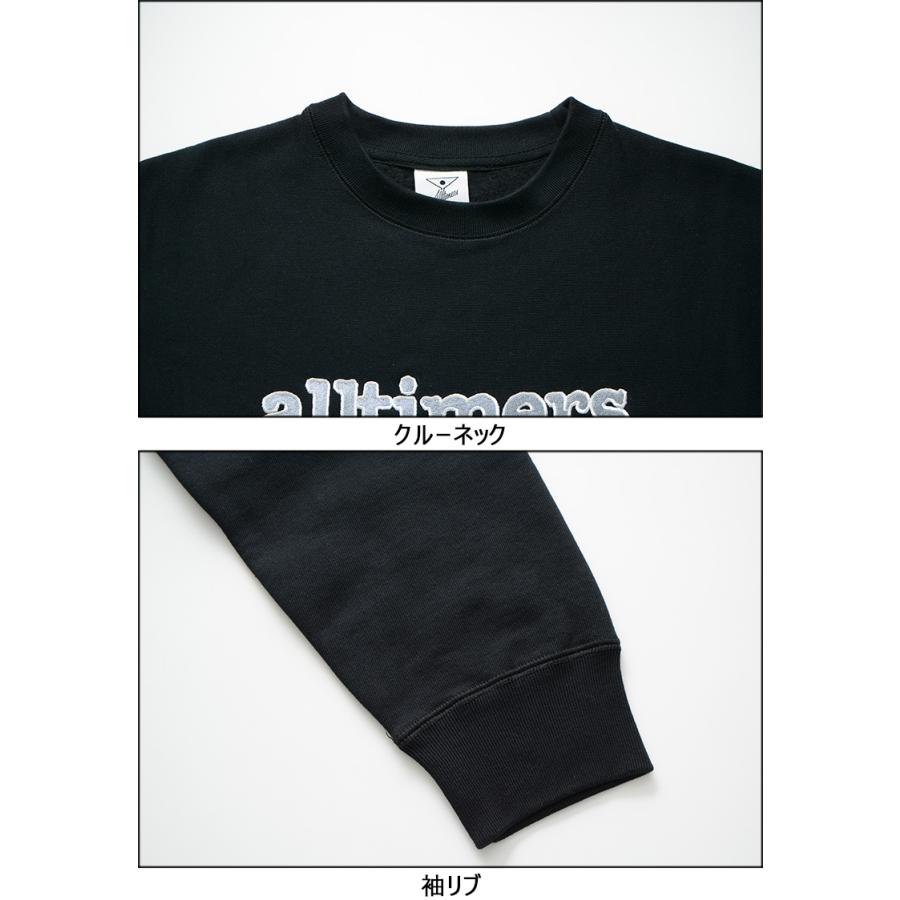 オールタイマーズ トレーナー ALLTIMERS STAMPED EMBROIDERED オールタイマーズ トレーナー ALLTIMERS STAMPED EMBROIDERED