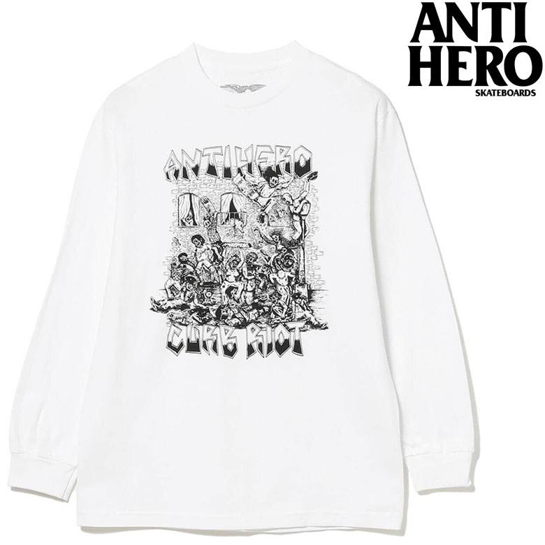 ANTIHERO（アンタイヒーロー） ANTI HERO CURB RIOT L/S TEE ロンT