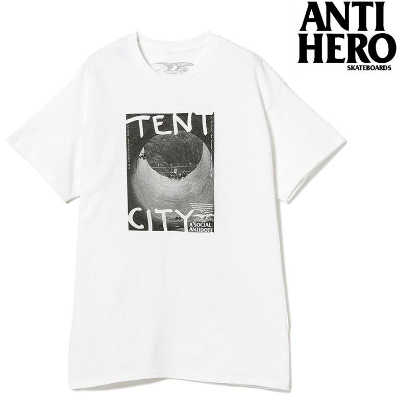ANTIHERO（アンタイヒーロー） Tシャツ ANTI HERO TENT CITY TEE 正規