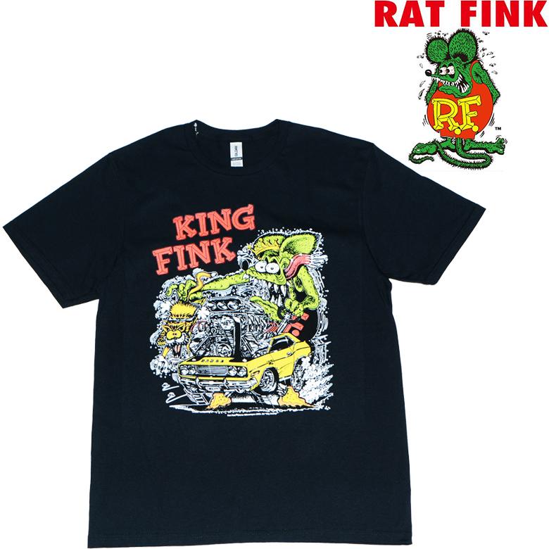 RAT FINK（ラットフィンク） Tシャツ RAT FINK KING FINK TEE 半袖T T