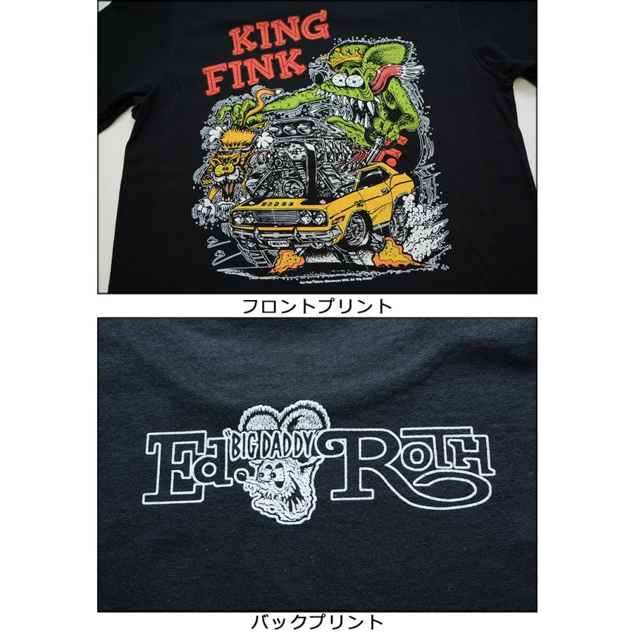 RAT FINK（ラットフィンク） Tシャツ RAT FINK KING FINK TEE 半袖T T