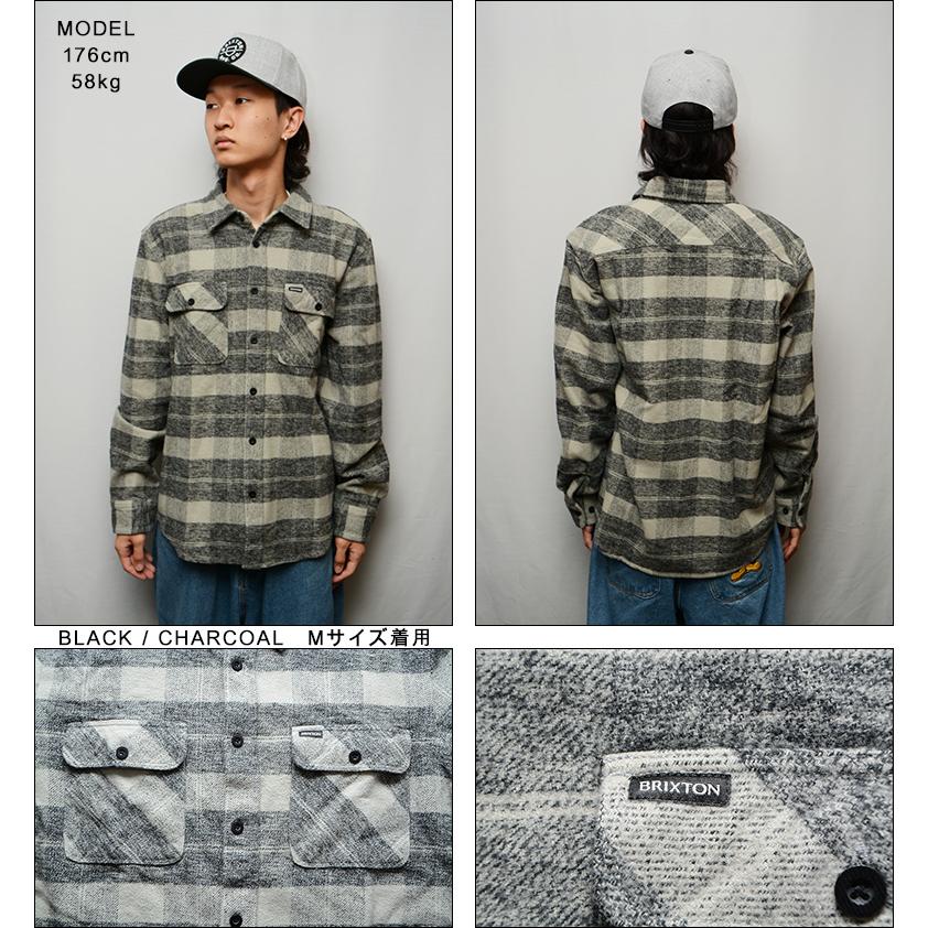 BRIXTON ブリクストン ネルシャツ BOWERY HEAVY WEIGHT L/S BRIXTON ブリクストン ネルシャツ BOWERY HEAVY WEIGHT L/S