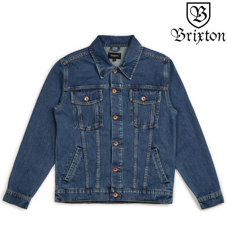 BRIXTON デニムジャケット M BRIXTON（ブリクストン） デニムジャケット ジージャン ジャケット