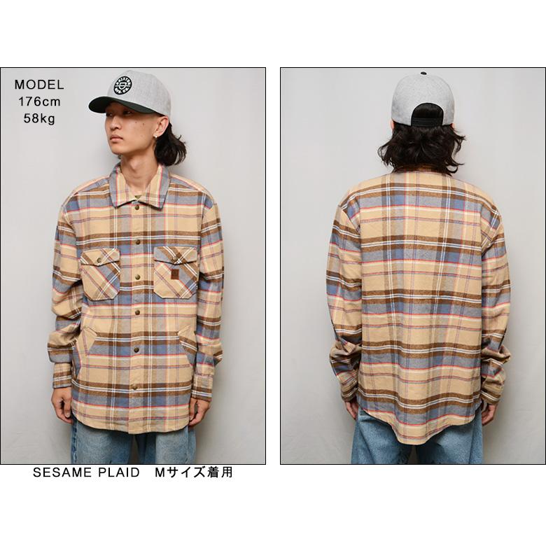 BRIXTON ブリクストン ジャケット DURHAM JACKET チェックシャツ BRIXTON ブリクストン ジャケット DURHAM JACKET チェックシャツ