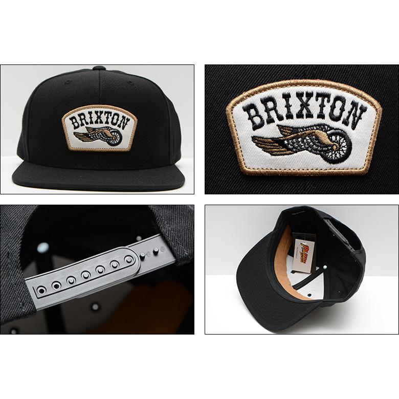 BRIXTON（ブリクストン） キャップ BRIXTON ROLLER MP SNPK SNAPBACK