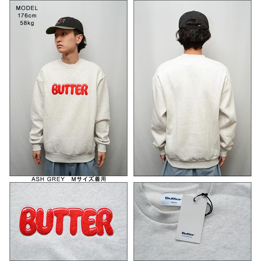 バターグッズ トレーナー ） BUTTER GOODS GOO CREW NECK SWEAT SHIRT
