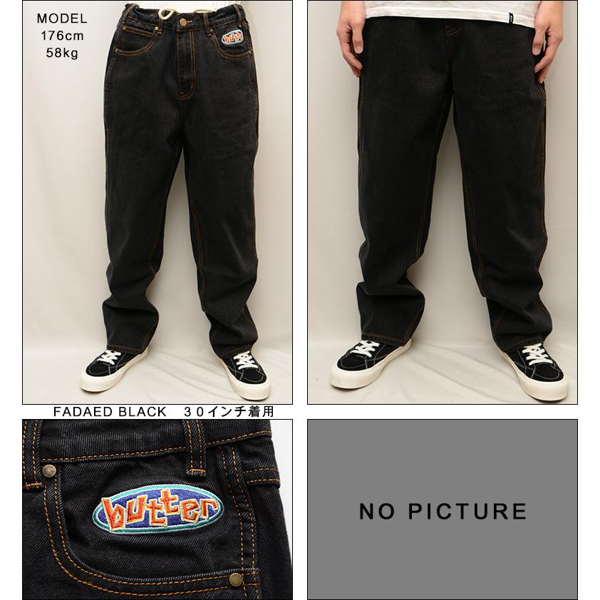 バターグッズ パンツ BUTTER GOODS SCATTERED DENIM PANTS バターグッズ パンツ BUTTER GOODS SCATTERED DENIM PANTS