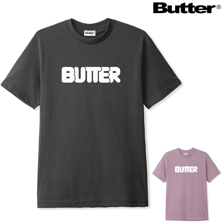 バターグッズ Tシャツ BUTTER GOODS ROUNDED LOGO TEE 半袖T