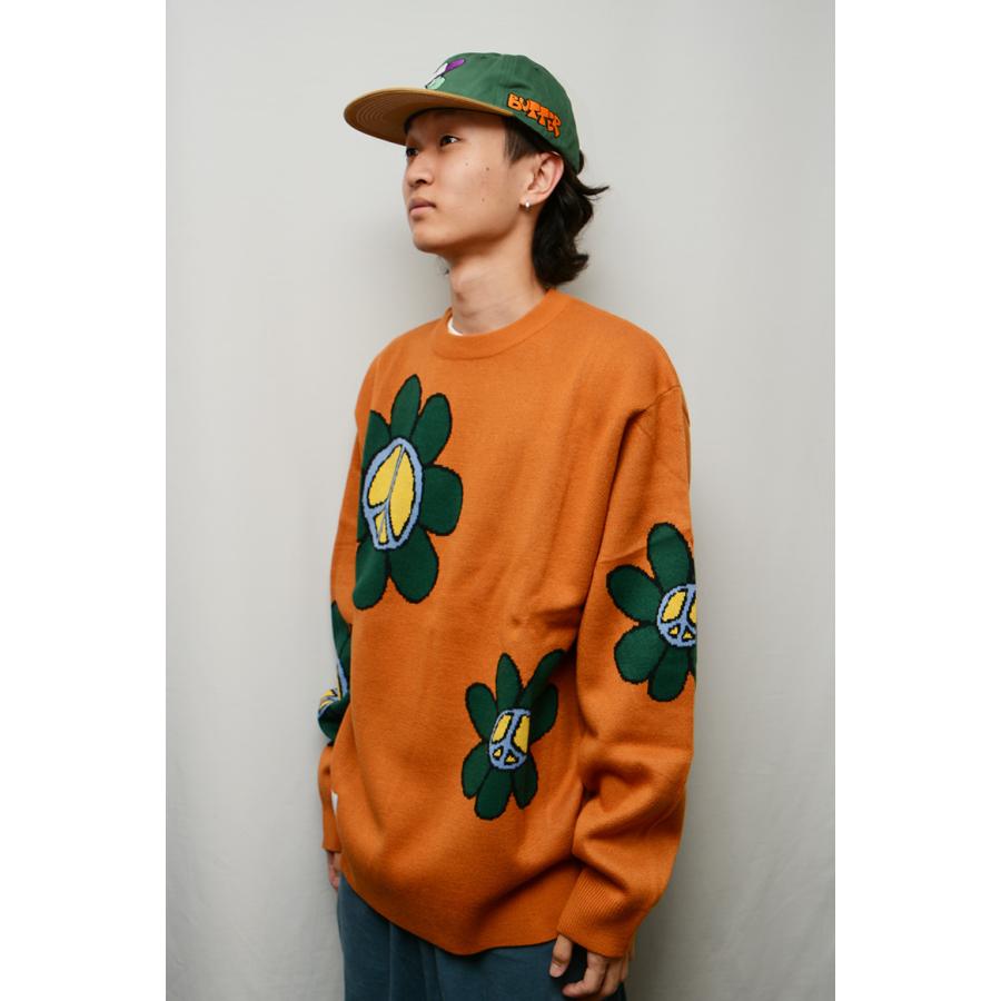 バターグッズ セーター BUTTER GOODS FLOWERS KNIT SWEATER バターグッズ セーター BUTTER GOODS FLOWERS KNIT SWEATER