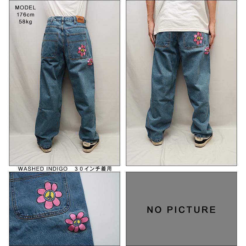 バターグッズ パンツ BUTTER GOODS FLOWER DENIM JEANS デニム バターグッズ パンツ BUTTER GOODS FLOWER DENIM JEANS デニム
