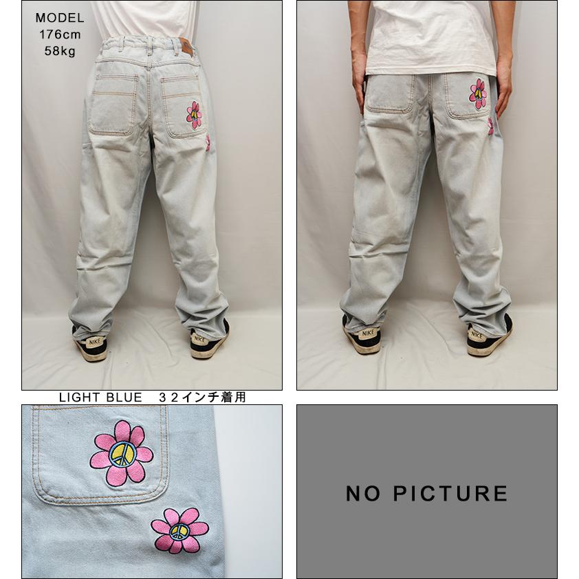 バターグッズ パンツ BUTTER GOODS FLOWER DENIM JEANS デニム バターグッズ パンツ BUTTER GOODS FLOWER DENIM JEANS デニム