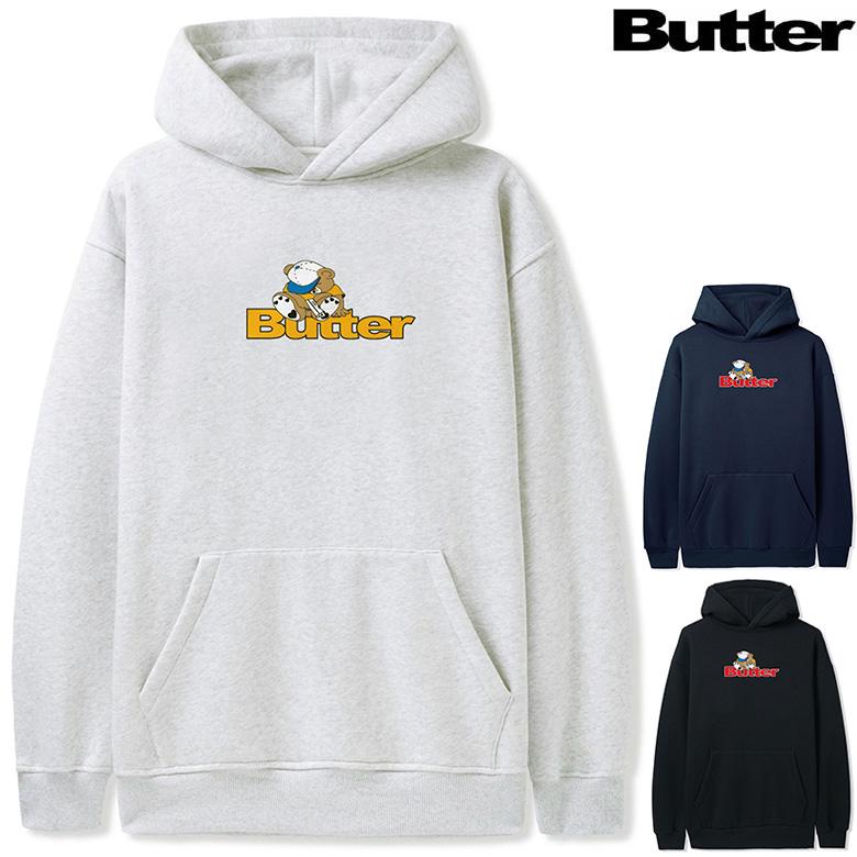バターグッズ パーカー BUTTER GOODS TEDDY LOGO PULLOVER HOOD バターグッズ パーカー BUTTER GOODS TEDDY LOGO PULLOVER HOOD